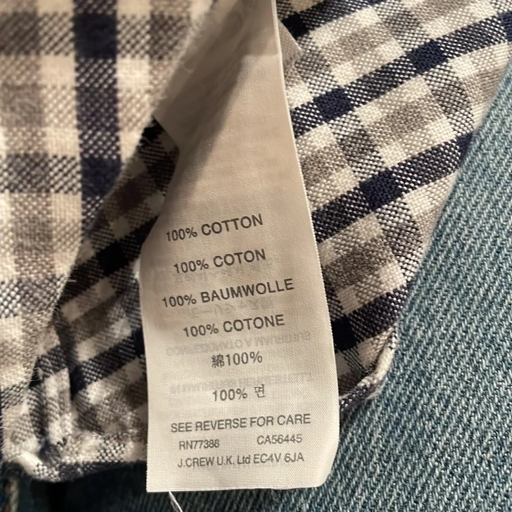 J. Crew Flannel